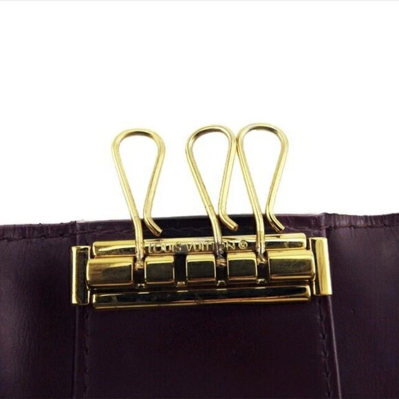 LOUIS VUITTON key case Verni Patent Leather Authentic UseD - Picture 9 of 10